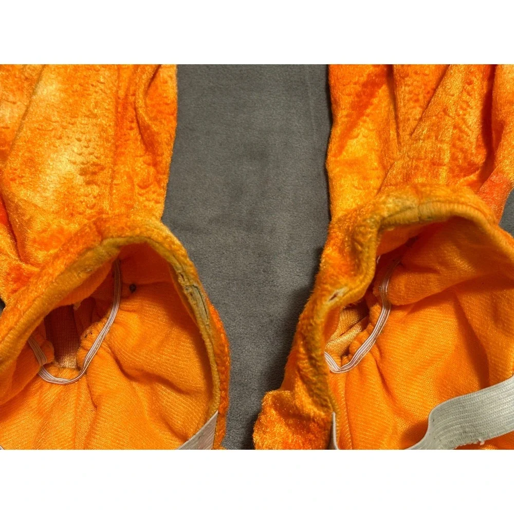 Spooktacular Creations Orange T-Rex Dinosaur Costume Toddler 3T Halloween